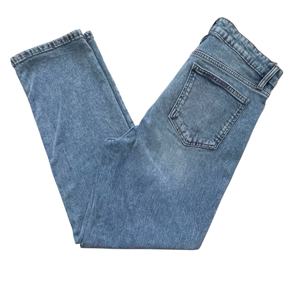 ON 34TH Straight Leg high rise Classic Blue Denim Jeans Sz: 12 / 31 - Picture 3 of 10